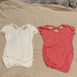 Jessica Simpson White and Coral Blouses -  FS/s